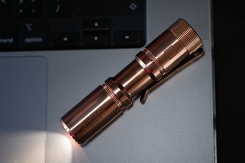 Manker E05 II Copper Pocket-sized 1300 lumen EDC torch