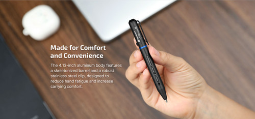 Olight Open Mini 2 Multi-functional Bolt Action Pen with Ballpoint and Pencil Tip