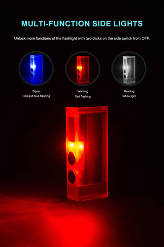 Lumintop Moonbox Transparent 10000 Lumen Led Screen Rechargeable Torch