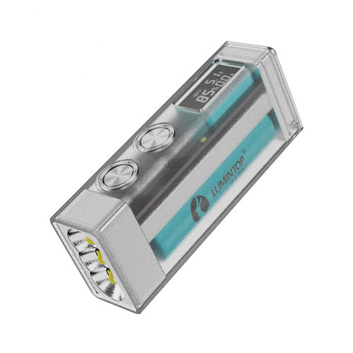 Lumintop Moonbox Transparent 10000 Lumen Led Screen Rechargeable Torch
