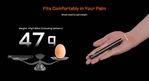 AceBeam PT20 Brass 500 Lumen USB-C Rechargeable Penlight