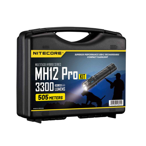 Nitecore MH12 Pro 3300 Lumen USB-C Rechargeable Hunting Kit