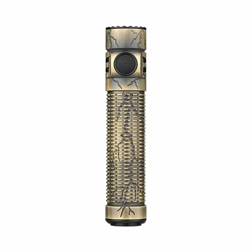 Olight Warrior Mini 3 Cracked Brass Limited Edition 1750 Lumen EDC