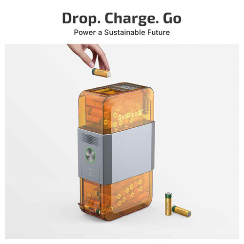 Olight Ostation X 3-in-1 AA Battery Charger, Tester & Organiser