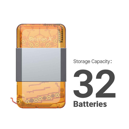 Olight Ostation X 3-in-1 AA Battery Charger, Tester & Organiser