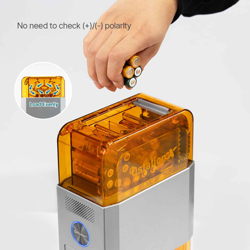 Olight Ostation X 3-in-1 AA Battery Charger, Tester & Organiser