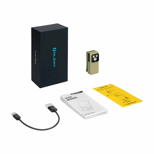 Olight Oclip Ultra Rechargeable Clip Light with Floodlight, Spotlight & UV Light