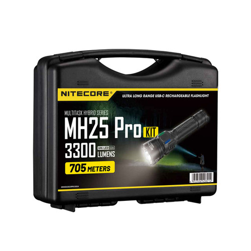 Nitecore MH25 Pro Compact 3300 lumen USB-C rechargeable Hunting Kit