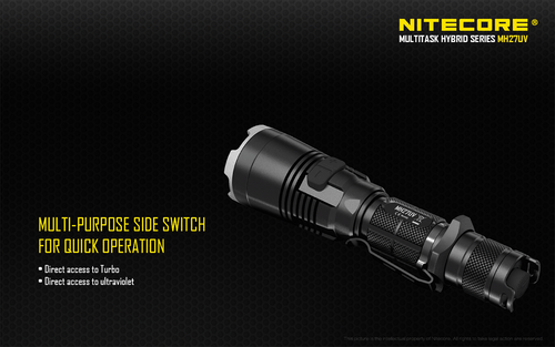 Nitecore MH27UV Multi Colour  1000 Lumens Hunting Kit