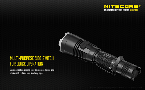 Nitecore MH27UV Multi Colour  1000 Lumens Hunting Kit
