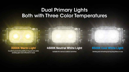 Nitecore NU25 MCT UL 400 Lumen Ultra-Light Rechargeable Headlamp