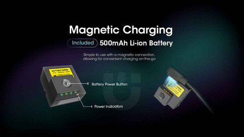 Nitecore NPL25 900 Lumen Rechargeable Compact Rail Mount Tactical Light