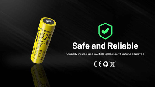 Nitecore NL2153HP 5300mAh 21700 Rechargeable Li-ion Battery