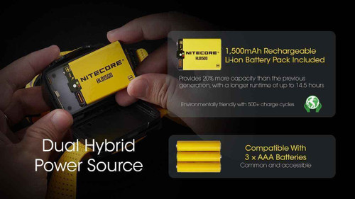 Nitecore HLB1500 Battery Pack for UT27, HA13 Headlamps and Bubble Lantern