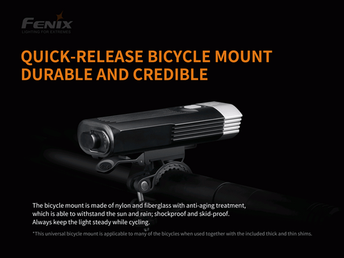 Fenix BC30 v2.0 Wireless remote switch 2200 lumen LED bike light