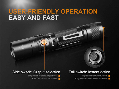 Fenix UC35 V2.0 1000 Lumen Rechargeable LED Torch