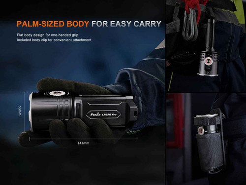 Fenix LR35R Pro Flood and Spot 10000 Lumens 500m throw LED Searchlight