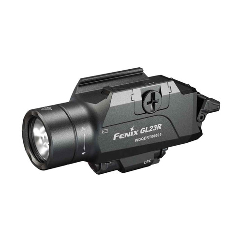 Fenix GL23R 1200 Lumen Rechargeable Rail Mount Light with Green Laser