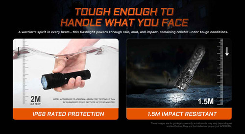 AceBeam EC90 4300 Lumen 573m EDC Torch