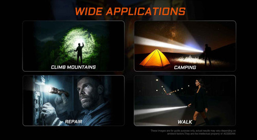 AceBeam EC90 4300 Lumen 573m EDC Torch