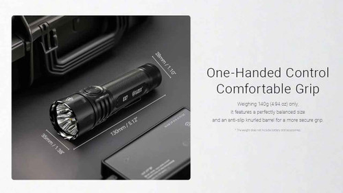 Nitecore EX7 6000 Lumen 500m Throw USB-C Rechargeable Tactical Torch