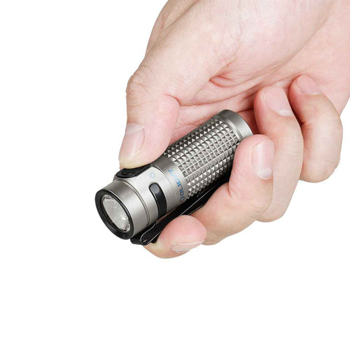 Olight Baton 4 Premium Edition Titanium rechargeable EDC torch