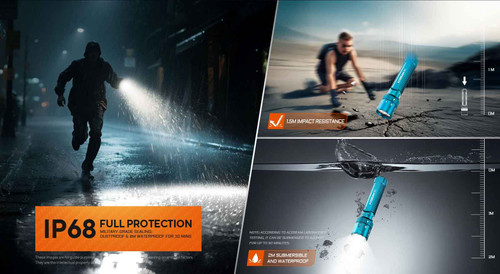 AceBeam K1 Cyan 1000 Lumen EDC Torch – White, Cyan Laser & UV Torch