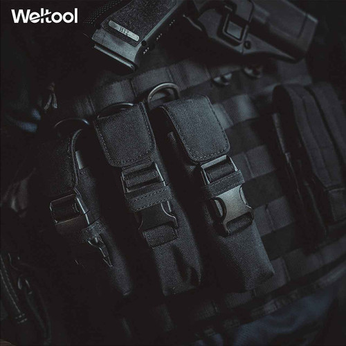 Weltool FH1 & FH2 V2.0 CORDURA Flashlight Holster – MOLLE & Belt Compatible