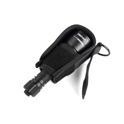 Weltool FH6 Semi-Closed Nylon Flashlight Holster with Velcro Closure
