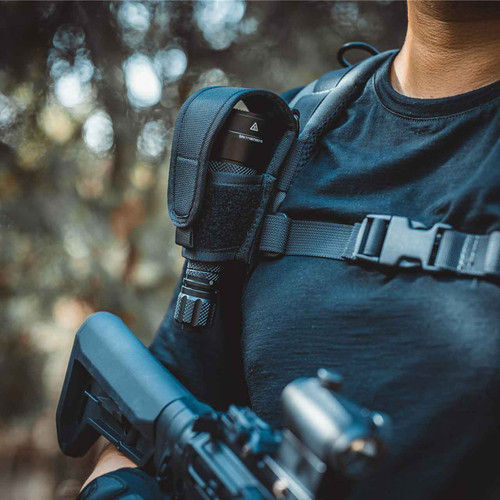 Weltool FH6 Semi-Closed Nylon Flashlight Holster with Velcro Closure