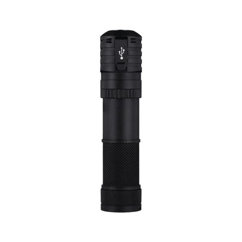 Acebeam H18 - 4000 Lumen Quick-detach Magnetic Headlamp detached, showing USB charging port.