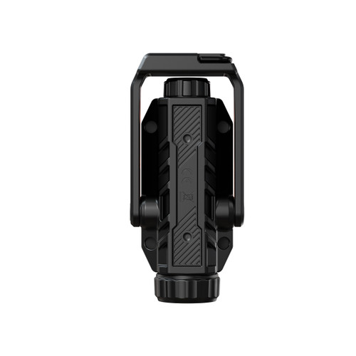 Back view of the Fenix WT26RM - 2500lm High-Cri Portable Work Light, showing textured grip and CE mark.
