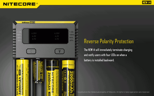 Nitecore Intellicharger i4 smart charger