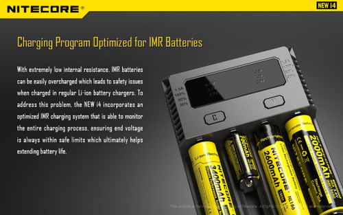 Nitecore Intellicharger i4 smart charger