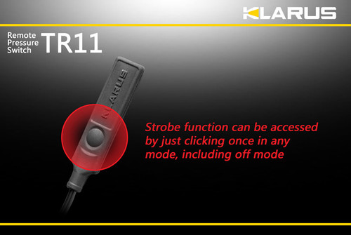 Klarus TR11 Remote Pressure Switch for XT1A, XT1C & XT2A (Old Versions Only)