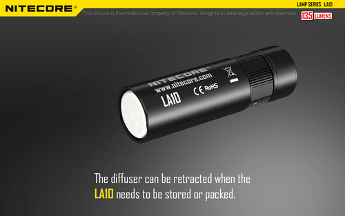Nitecore LA10 135 lumen 1 X AA LED camping light