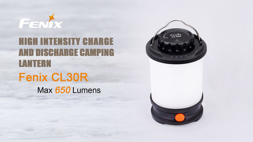 Fenix CL30R 650 lumen rechargeable camping lantern