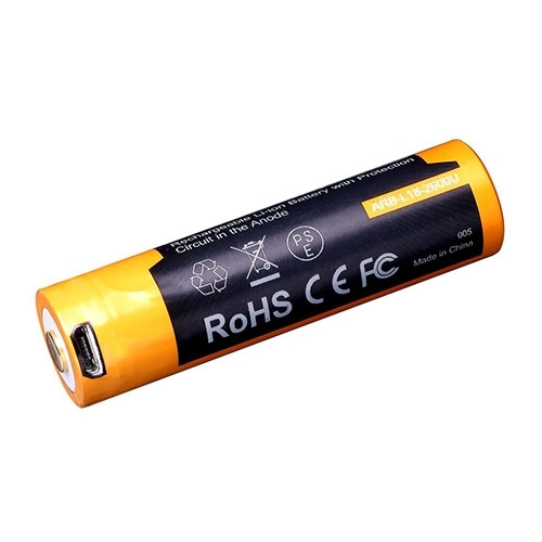 Fenix ARB-L18 2600U USB Rechargeable 18650 Lithium-ion Battery Fenix ARB-L18 2600U USB Rechargeable 18650 Lithium-ion Battery