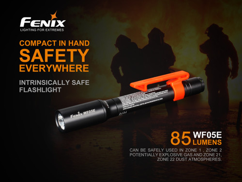 Fenix WF05E Intrinsically Safe 85 lumen LED torch