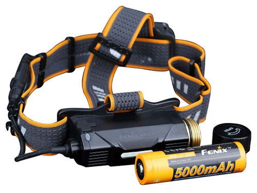 Fenix HP25R V2.0 versatile 1600 lumen spotlight & floodlight LED headlamp