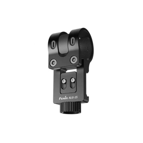 Front view of the Fenix ALG-15 tactical rail mount, a durable accessory for attaching flashlights to rails.