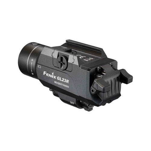 Fenix GL23R 1200 Lumen Rechargeable Rail Mount Light with Green Laser