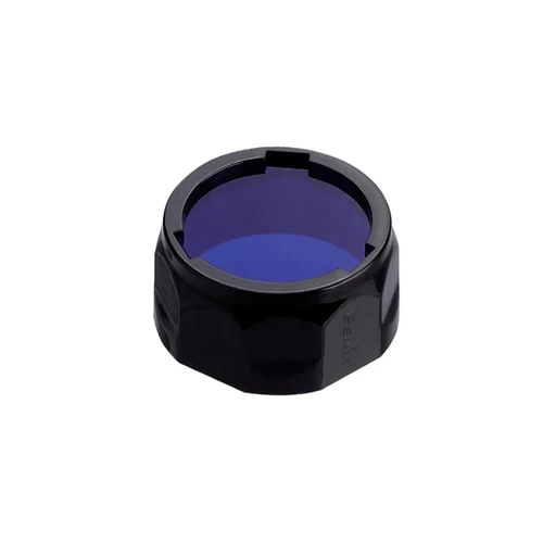 Fenix AOF-S+ Blue - Filter for PD12, PD35, UC40 and UC40 UE, shown from an angled top view on white.