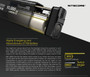 Nitecore TM10K 10000 lumen Tiny monster rechargeable LED torch