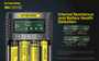 Nitecore UM4 Intelligent 4-slot battery USB smart charger