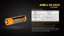 Fenix ARB-L18 2600mAh 18650 Lithium-ion Rechargeable Battery