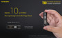 Nitecore TIKI LE Tiny 300 lumen rechargeable keychain and signal light