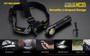 Nitecore HC35 L-Shaped 2700 lumen rechargeable LED headlamp