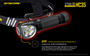Nitecore HC35 L-Shaped 2700 lumen rechargeable LED headlamp
