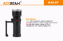 AceBeam K30 GT Compact 5500 lumen 1024m throw LED searchlight